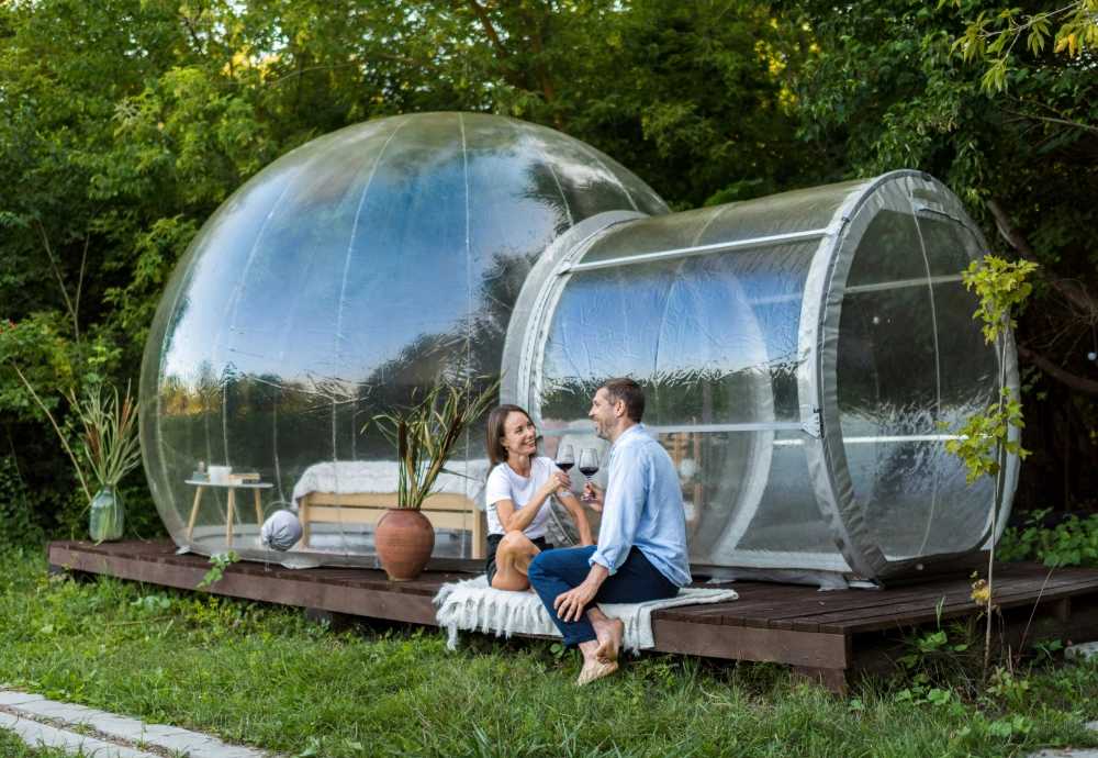 bubble tent picnic